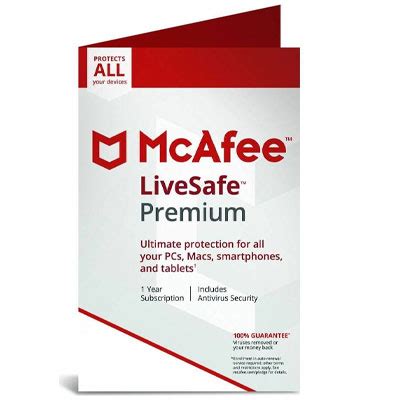 mcafee livesafe premium